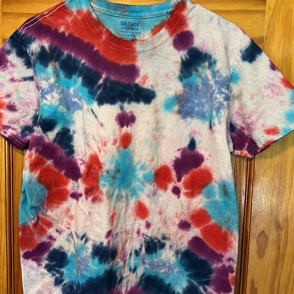 Mens Tye dye t-shirt - Picture 6 of 6